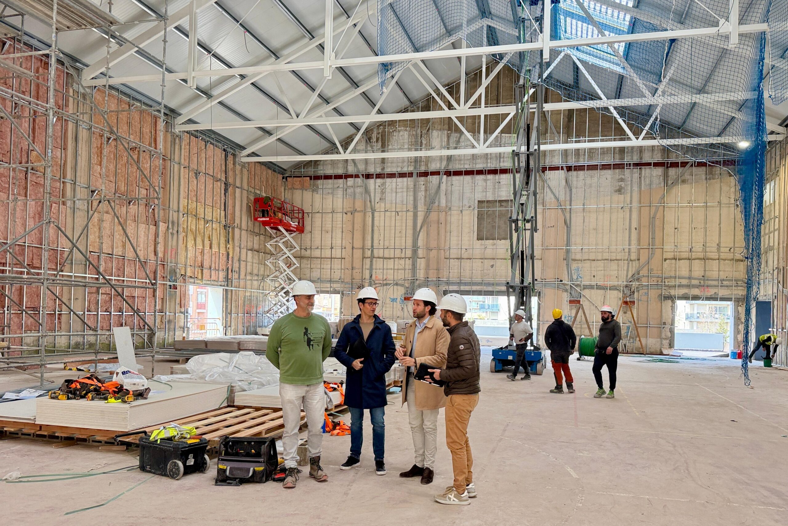 La rehabilitación de la Nave de la Azucarera entra en su recta final